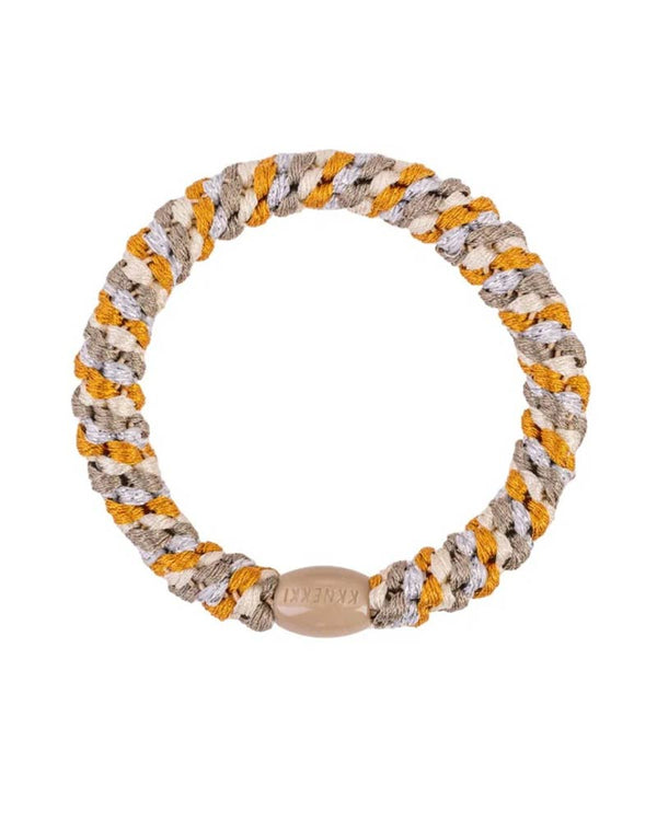 Kknekki Haargummi Mix Curry Camo Silver Glitter
