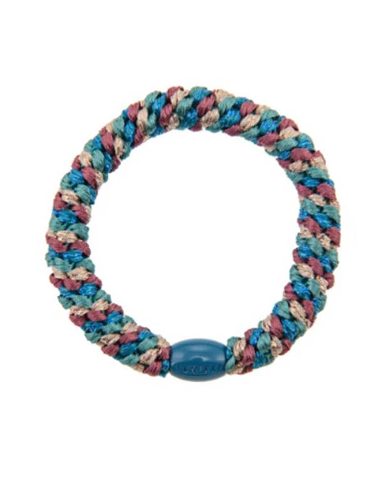 Kknekki Haargummi Mix Petrol Rosewood Glitter
