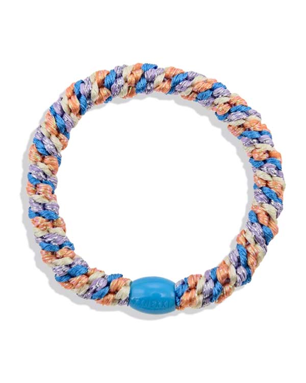 Kknekki Haargummi Mix Lake Blue Lavender Glitter