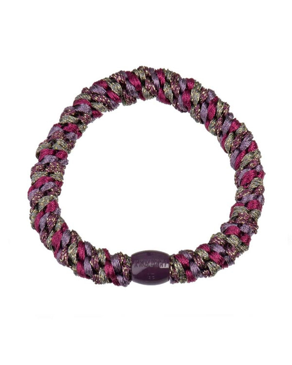 Kknekki Haargummi Mix Mulberry-Grape Glitter