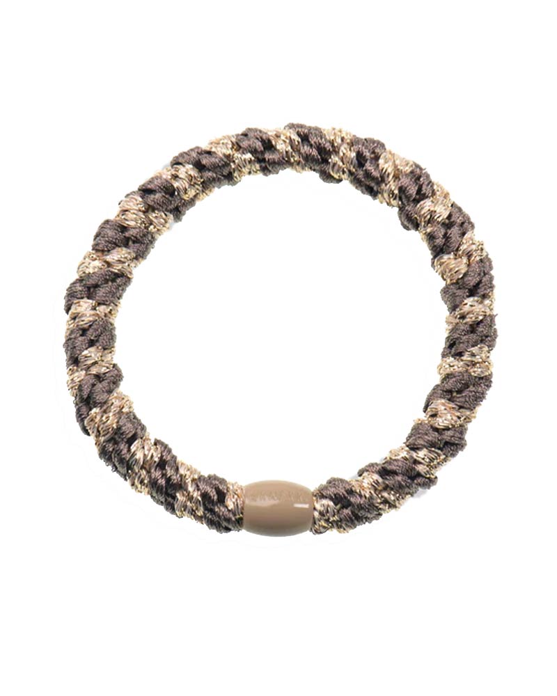Kknekki Haargummi Mole-Beige Glitter