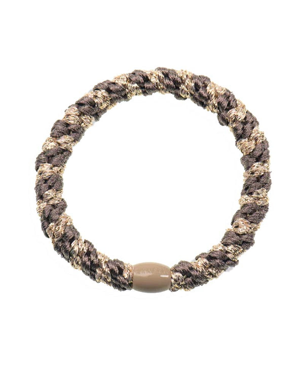 Kknekki Haargummi Mole-Beige Glitter