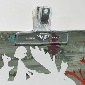 Penco Klammer Clampy PlaClip Clear Transparent