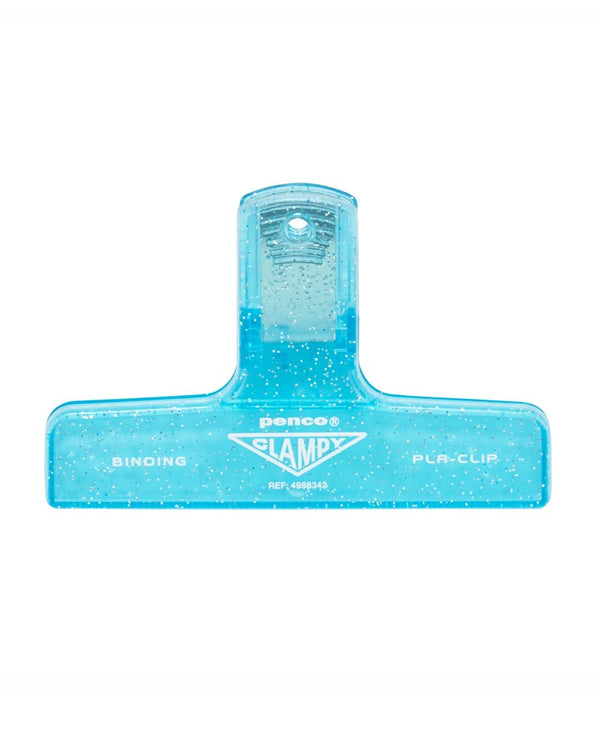 Penco Klammer Clampy PlaClip Glitter Light Blue