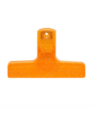 Penco Klammer Clampy PlaClip Glitter Orange