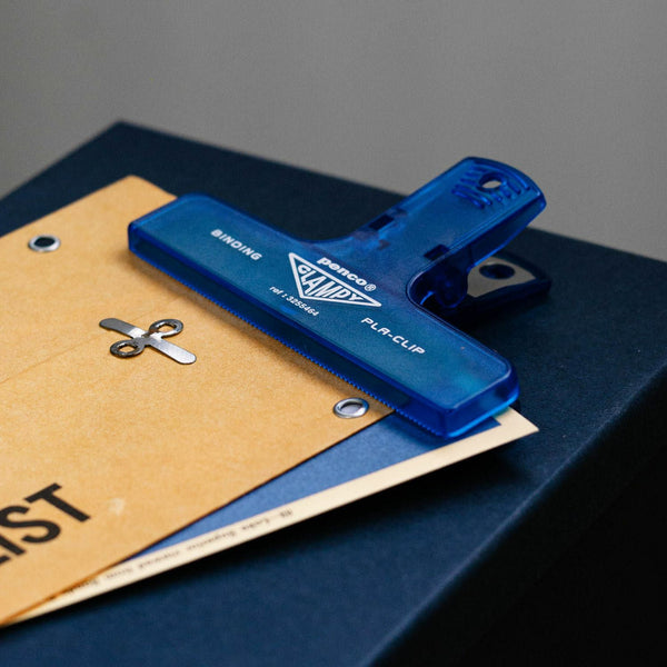 Penco Klammer Clampy PlaClip Clear Blue