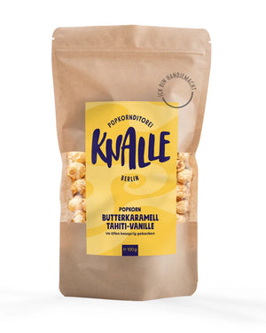 Knalle Berlin Popcorn Butterkaramell Tahiti-Vanille