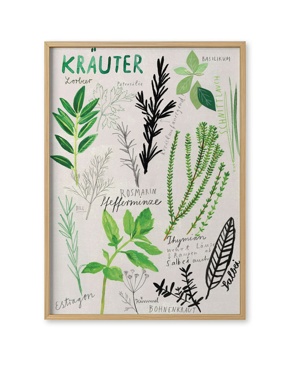Kräuter Print (Din A3)