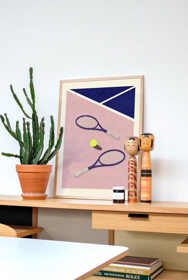 LA Tennis Poster - Rosi Feist (50x70cm)