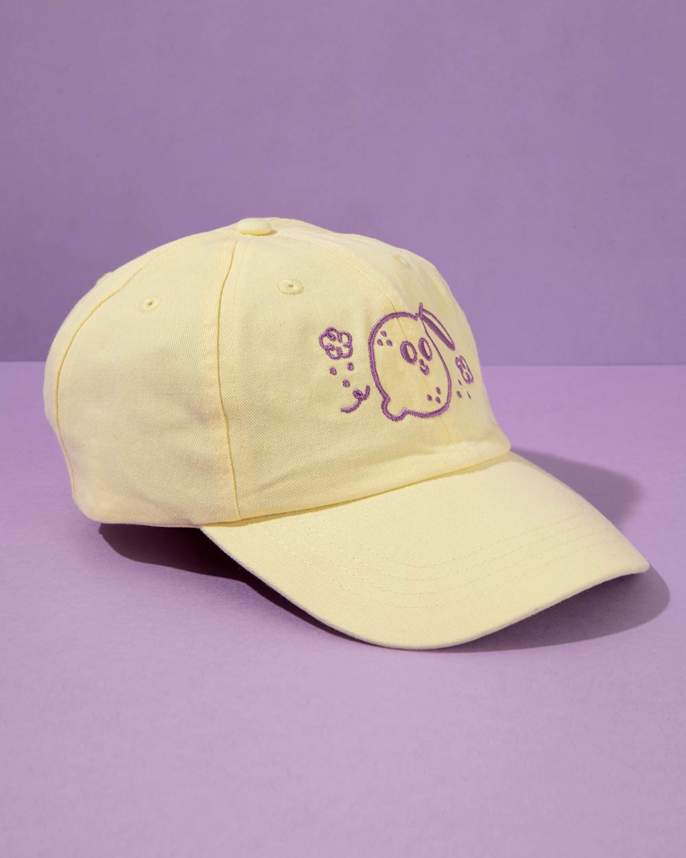 Magic Lemon Cap Light Yellow & Purple