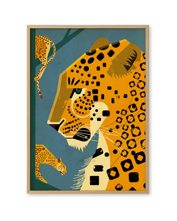 Leopard Poster (50x70cm)