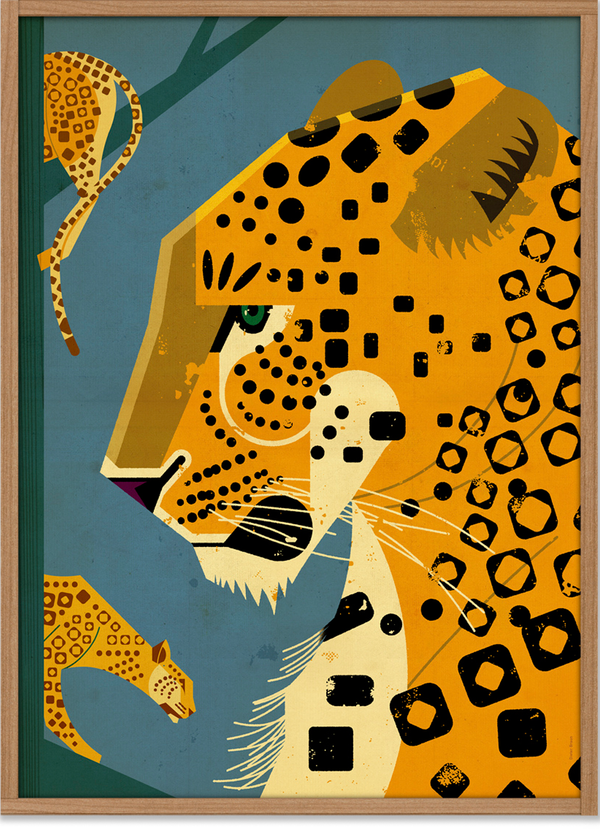 Leopard Poster (50x70cm)