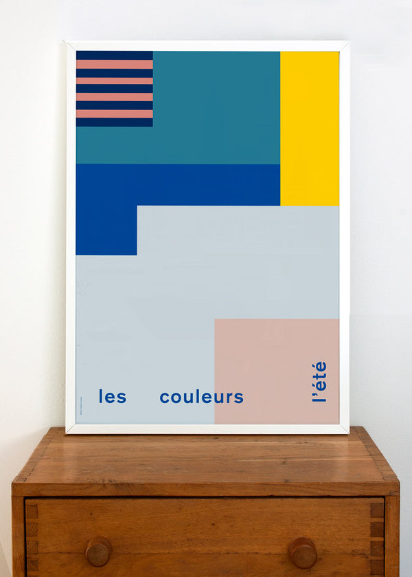 Les Couleurs l' Été Poster