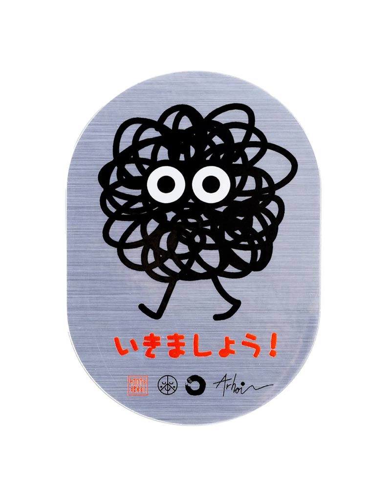 Studio Arhoj Sticker Let's Go!