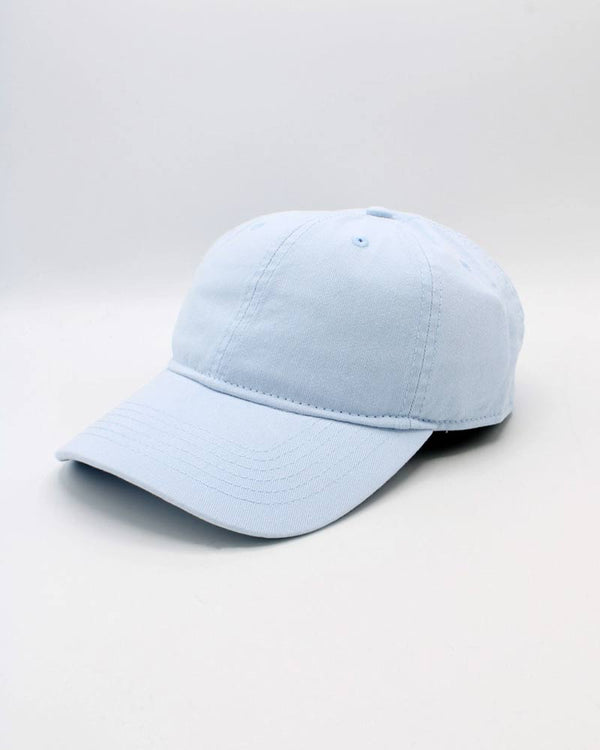 Cap aus 100% Baumwolle Himmelblau