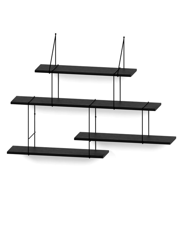 LINK Regalsystem True Black Set #2