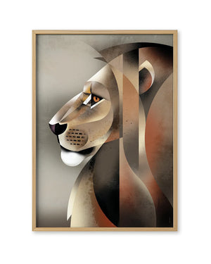 Lion Poster (50x70cm)