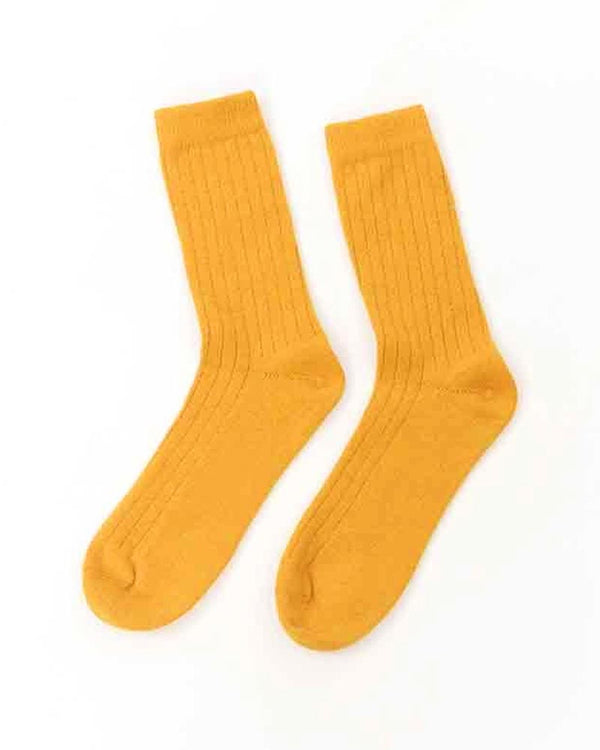 Suite13Lab - Lisos Wollsocken Senfgelb
