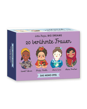 Little People, Big Dreams - 20 berühmte Frauen Memo-Spiel