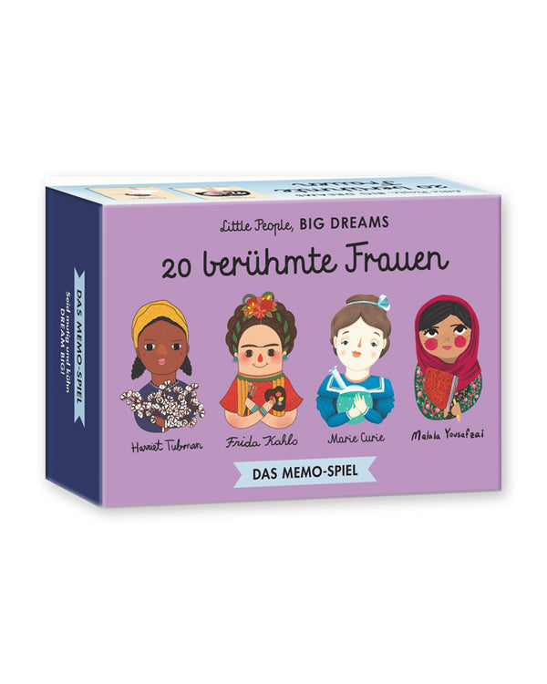 Little People, Big Dreams - 20 berühmte Frauen Memo-Spiel