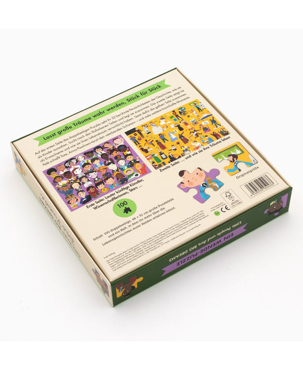 Little People, Big Dreams - Wende-Puzzle (100 Teile)