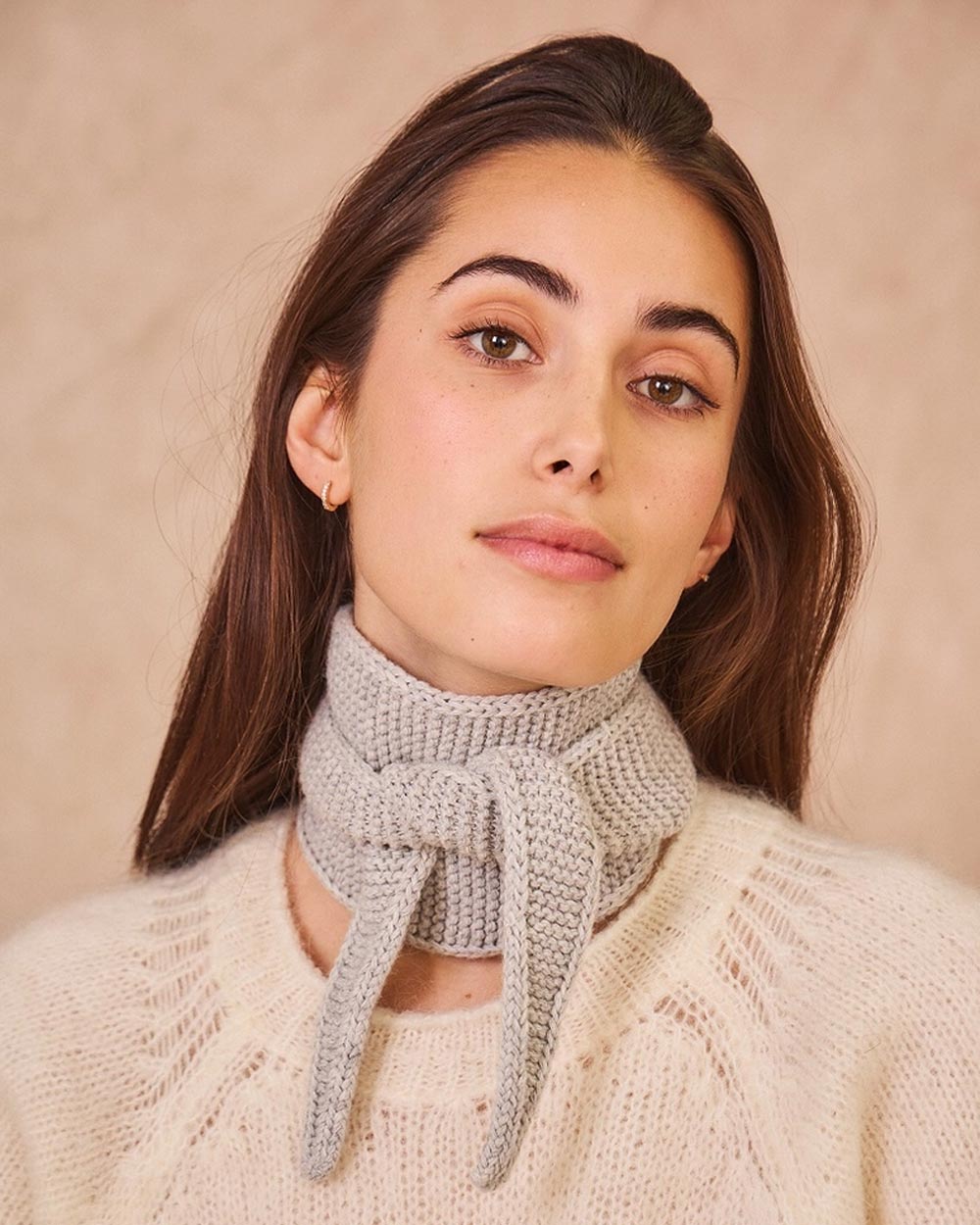 Sophie Schal Light Grey