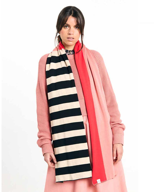 Suite13Lab - London Schal Stripe Red