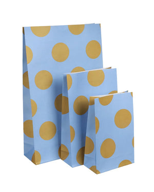 Geschenktüte Lottie Dottie Light Blue Curry mit Boden (5er Pack)