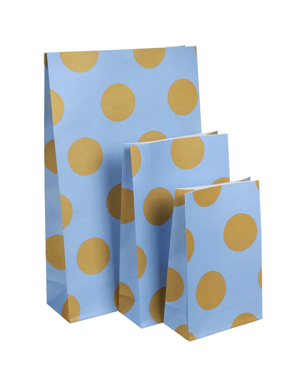 Geschenktüte Lottie Dottie Light Blue Curry mit Boden (5er Pack)