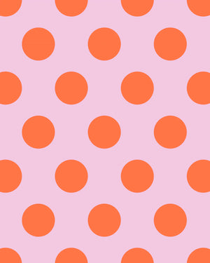 Flache Geschenktüte Lottie Dottie Pink Cherub + Blood Orange (5er Pack)