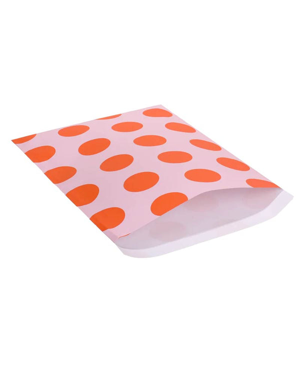 Flache Geschenktüte Lottie Dottie Pink Cherub + Blood Orange (5er Pack)