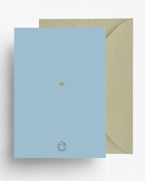 Lovebirds Klappkarte