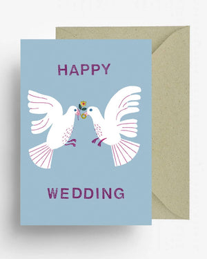 Lovebirds Klappkarte