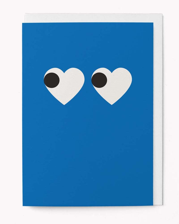 Graphic Factory - Lover Blue Klappkarte