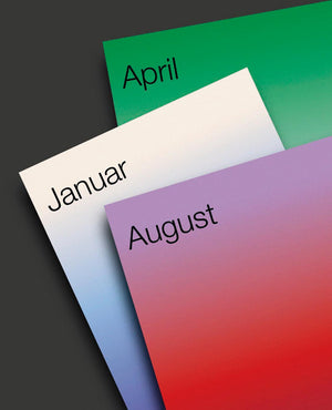 Studio Luzia Hein - Gradient Kalender 2027 (DINA5)