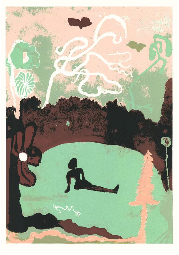 Garten Siebdruck (21x29cm)