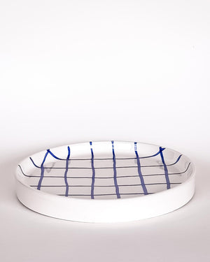 Teller Grid Mare Blue