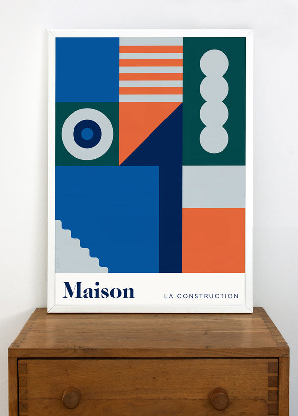 Maison Orange Poster