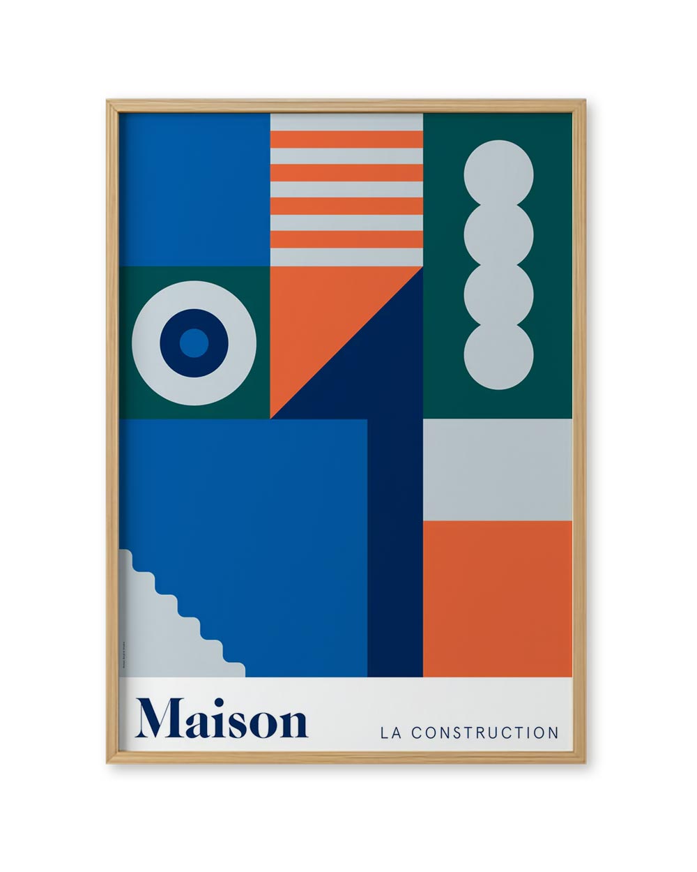Maison Orange Poster