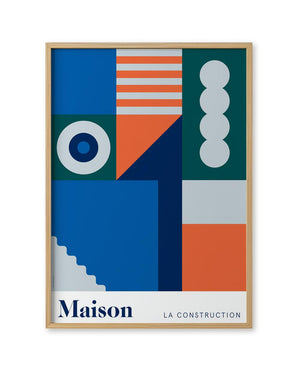 Maison Orange Poster