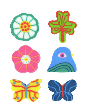 Rico Design x Maja Sten Radiergummi Set Midsommar 6 Stk.