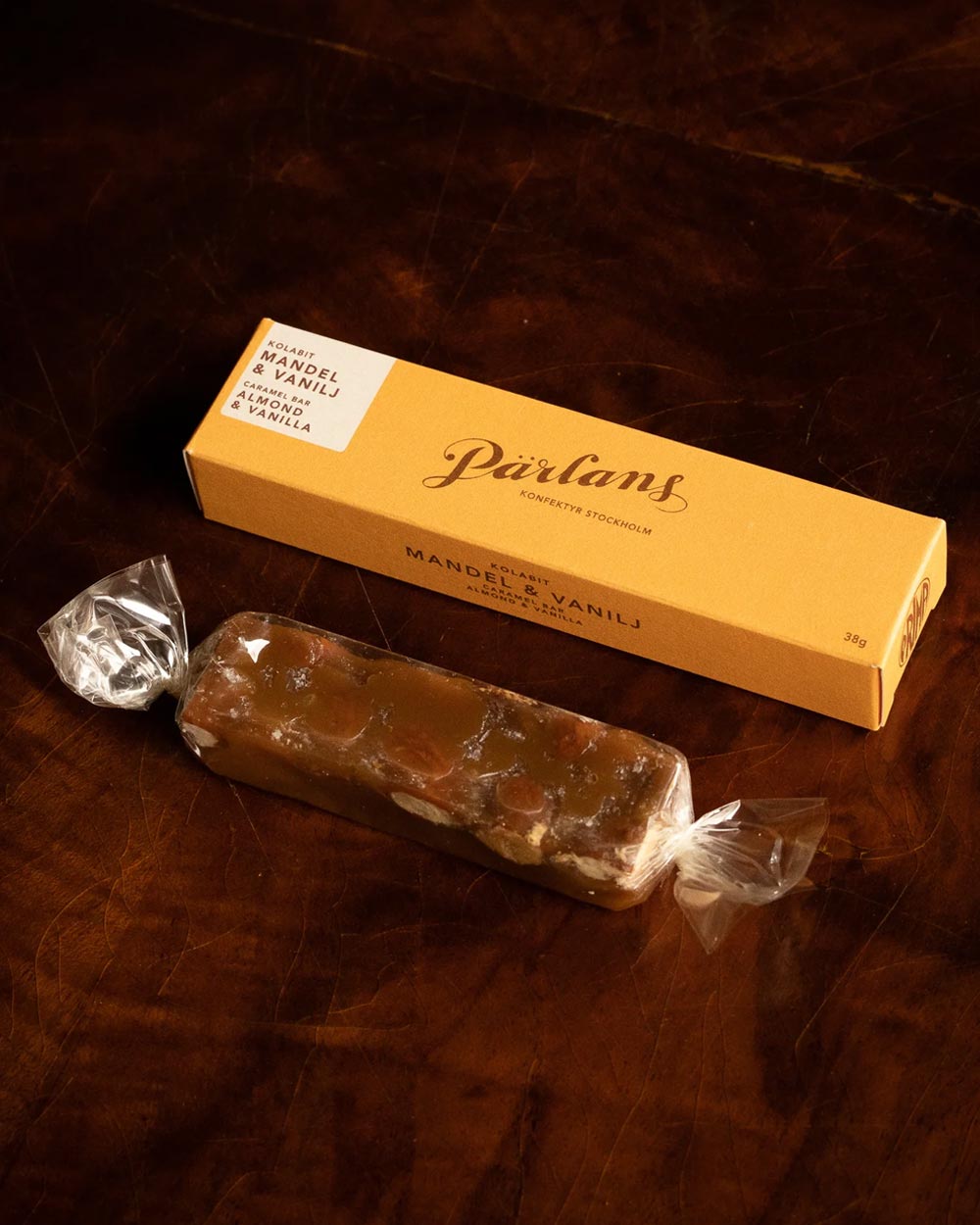 Karamellriegel Mandel & Vanille (38g)