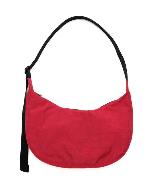 Medium Nylon Crescent Bag Candy Apple