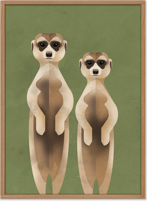 Meerkats Poster (50 x 70 cm)