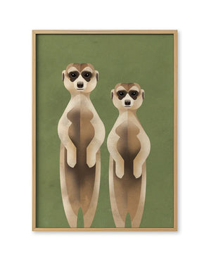 Meerkats Poster (50 x 70 cm)
