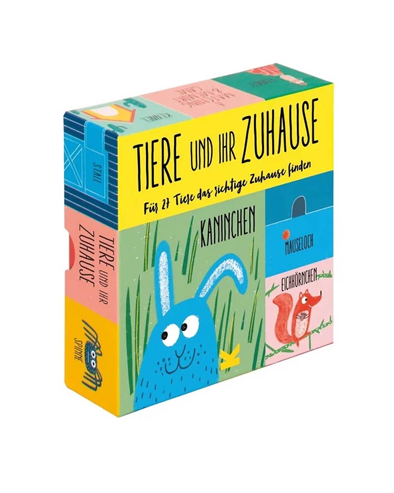 Memospiel Tiere und ihr Zuhause - Laurence King Verlag