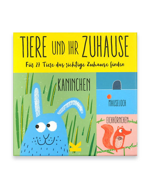 Memospiel Tiere und ihr Zuhause - Laurence King Verlag