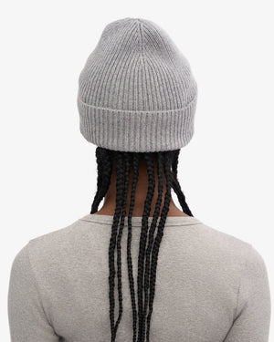 Merino Wool Beanie Heather Grey