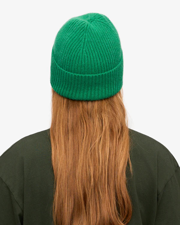 Merino Wool Beanie Kelly Green