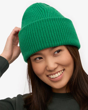 Merino Wool Hat Kelly Green